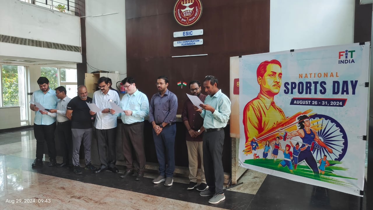 National Sports Day, 2024 at RO, Vijayawada